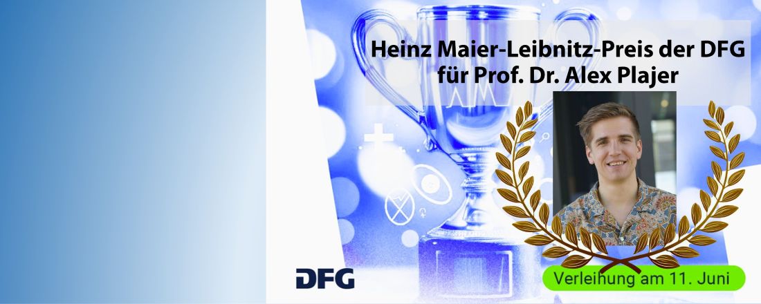 Slider Prof. Plajer wins HML Prize