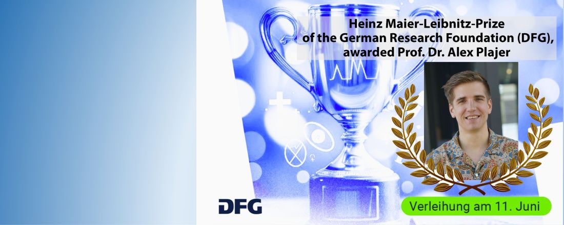 Slider Prof. Plajer wins HML Prize