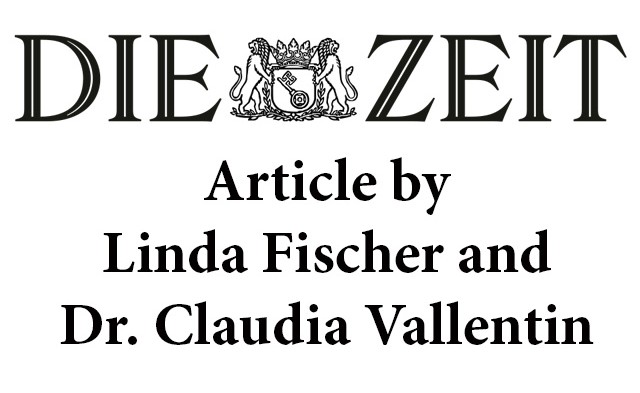 Logo Die Zeit and names of reporters